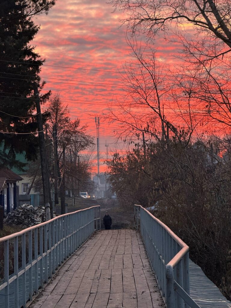 На закате, фото Дарьи Андреевой